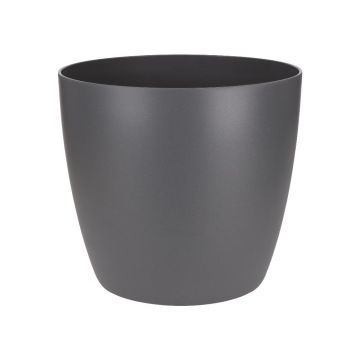 brussels round mini 7cm anthracite