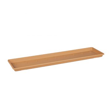 Farfurie pentru jardiniera green basics 60cm, culoare terra
