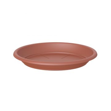 Farfurie rotunda 22cm, culoarea terra