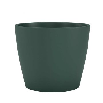 Ghiveci ceramic Nubia 17 cm, culoarea verde