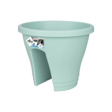 Ghiveci de balustrada corsica flower bridge 30cm, culoare mint