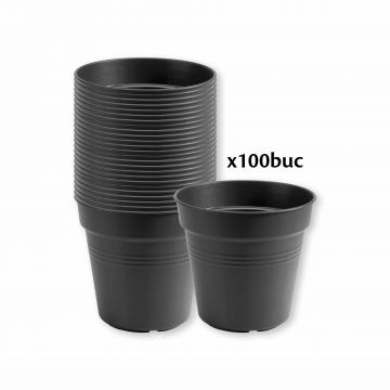 Ghiveci productie 10 cm, set 10 buc