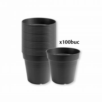 Ghiveci productie 9 cm, set 10 buc