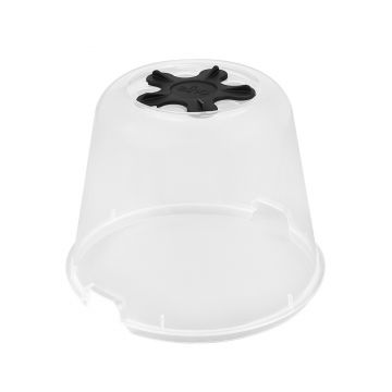 green basics grow house round 17cm transparent