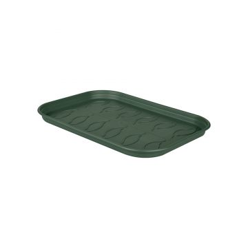 green basics grow tray saucer s leaf green