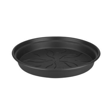 green basics saucer 29cm living black