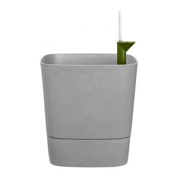 greensense aqua care square 38cm light concrete
