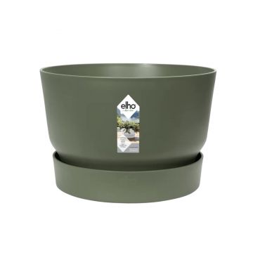greenville bowl 33cm leaf green