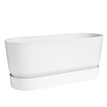 Jardiniera greenville 50cm, culoare alb