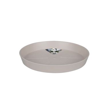loft urban saucer round 17cm warm grey
