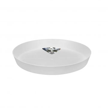 loft urban saucer round 21cm white