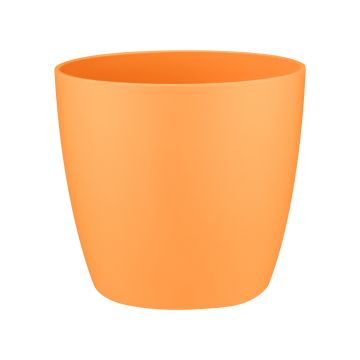 Masca de ghiveci Elho brussels round mini 7cm culoare sunrise orange