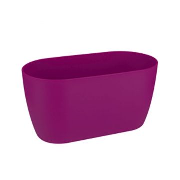 Masca dubla ghiveci pentru orhidee brussels 25cm, culoare cherry red