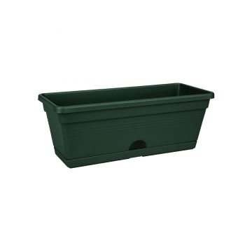 Mini-Jardiniera green basics 30cm, culoare verde