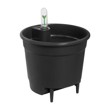 self-watering insert 17cm living black