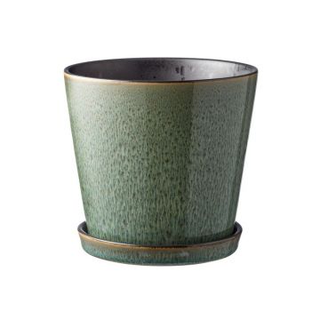 Ghiveci decorativ din gresie ø 14 cm – Bitz
