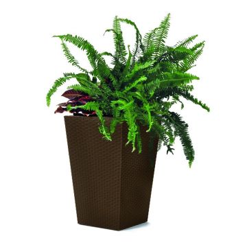 Ghiveci decorativ din plastic Rattan – Keter