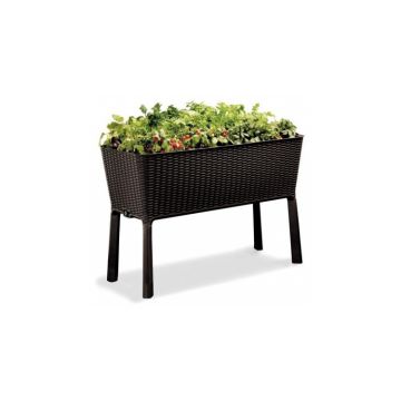 Jardiniera cu picioare EASY GROW Maro