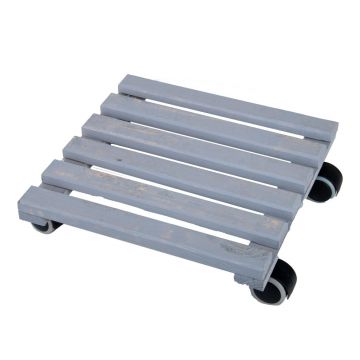 Bază mobilă pentru ghiveci din lemn (înălțime 8 cm) – Esschert Design